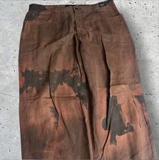 Versace Jeans Couture Tie Dye Brown Pants Size M
