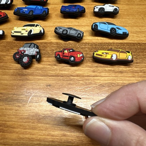 20 Shoe Charms Accessories Cars Trucks Tractor Chionwen DIY Your Freestyle NEW - Picture 11 of 15