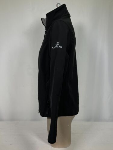 LEXUS F Sport Full Zip Soft Shell Black Jacket Women's MEDIUM - Picture 7 of 11