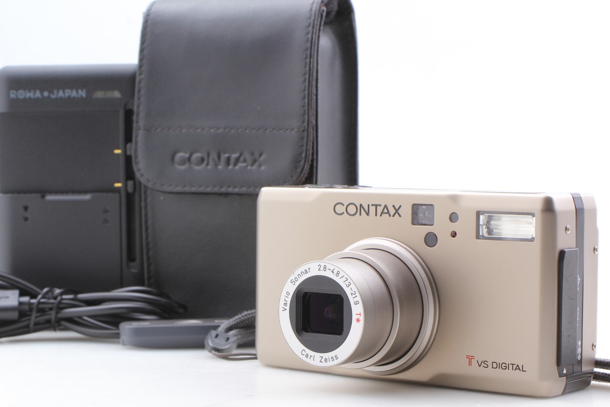 コンタックス CONTAX TVS DIGITAL Contax TVS Digital 5.0MP Digital Camera - Titanium silver