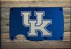 Kentucky Wildcats Thin Metal Rfid Blocking Minimalist Wallet Laser Engraved