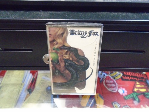 Britny Fox Bite Down Hard (Cassette Tape) Glam Rock Zakk Wylde Rikki Rockett - Picture 2 of 2