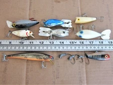 11 Vintage Freshwater Lures (8) & Jig Heads (3): Mixed Brand/Size/Condition!!!