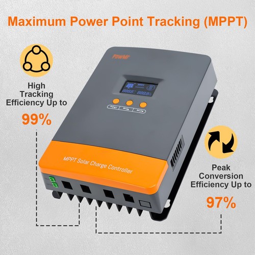 100A MPPT Solar Battery Panel Charge Controller 12V/24V/36V/48V Auto Parallel 12 - Picture 5 of 12