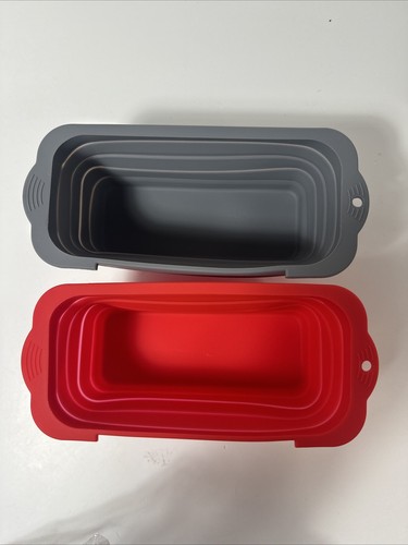 2 Pack Griddle Drip Pan Silicone Grease Cup Liners Assorted Colors - Picture 2 of 3