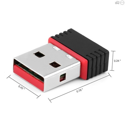 Realtek RTL8188 150Mbps USB WiFi 802.11B/G/N Adapter Wireless Network Dongle - Picture 4 of 7