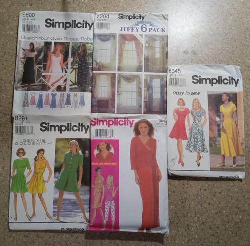 Simplicity 1990s, Size 4 - 12 Misses, Pre-owned, Lot F of 22, Mixed Condition - Picture 5 of 9
