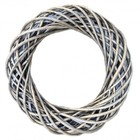 Large Antique Wash Willow Ring Wreath 48cm Diameter