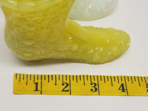 FENTON DAISY BUTTON SHOE BOOT VASELINE AND ORANGE GLOW - Picture 8 of 12