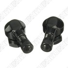2pcs 11.3mm Black Motorcycle 90 Degree Rim Wheel Tire Valve Stems CNC Aluminum