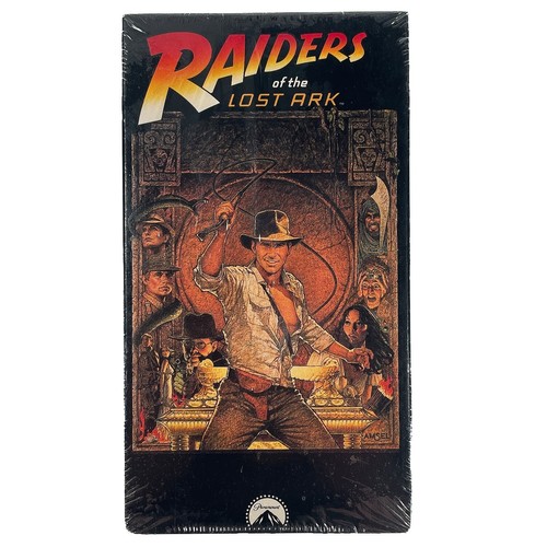 Raiders of the Lost Ark Indiana Jones 1989 VHS Watermark NEW Factory SEALED - Imagen 1 de 8
