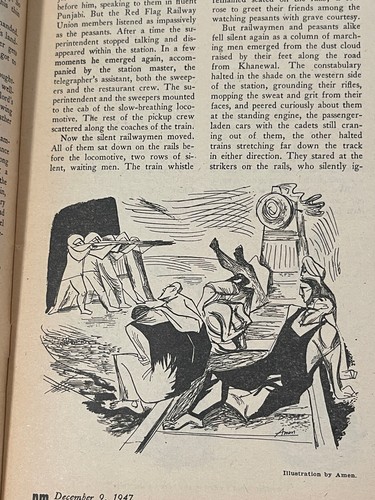 NEW MASSES December 9 1947 CPUSA PUNJAB Isidore James Neugass Lawrence Geller!!! - Foto 11 di 12
