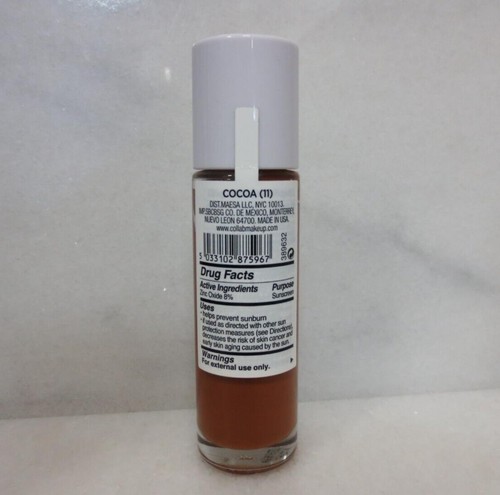 COL.LAB SKIN WONDER NOURISHING FOUNDATION REAL SKIN FINISH COCOA (11) 1 OZ - Picture 2 of 2