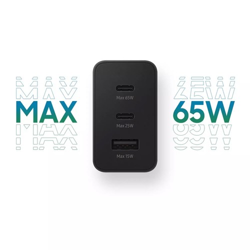 Genuine Samsung Super Fast Charger UK Plug 25W 45W 65W Trio Adaptor & Cable 5A - Picture 15 of 15