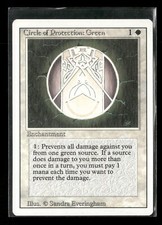 Circle of Protection: Green Revised Edition # Magic The Gathering MTG
