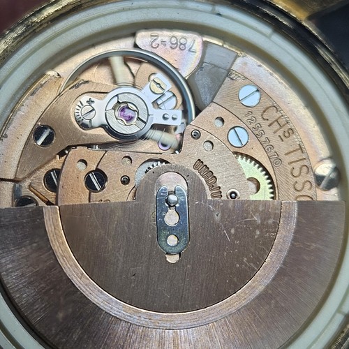 Vintage Mens Wrist Watch Gold Plated Tissot Seastar Automatic Cal. 786-2 Date - Picture 9 of 12