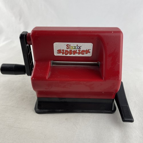 Sizzix Sidekick Red Die-Cutting and Embossing Machine - Picture 3 of 7