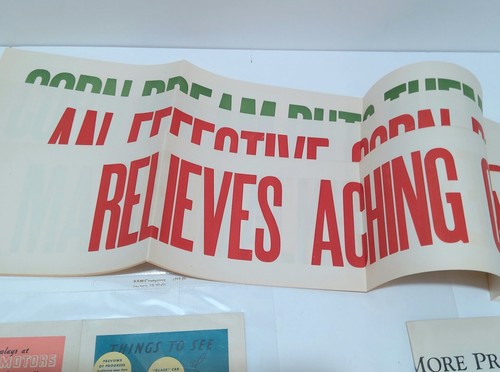 Antique 1940s - 50s Paperwork, Promos, Magazines, Etc. Americana - Imagen 10 de 10