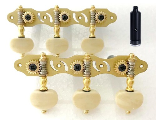 1/18 Classical Flamenco Guitar Machine Head Tuners Friction Free System 306GX-S4 - Picture 6 of 8