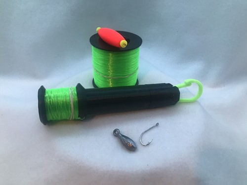 Pocket Reel!!! Camping Survival EMERGENCY Bug-Out Handline Fishing Kit Backpack - Picture 2 of 6