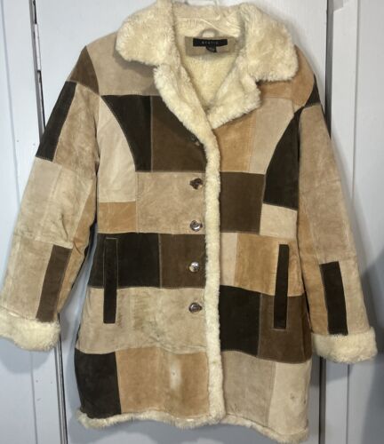Afghan patchwork leather jacket - Gem Afghan patchwork leather jacket - Gem