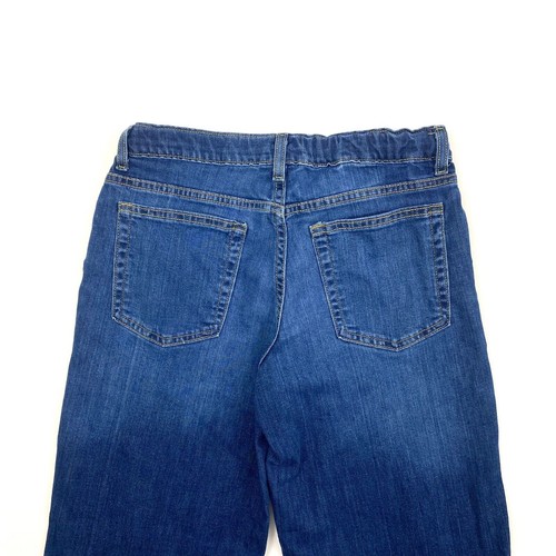Sonoma Straight Leg Adjustable Waist Boys's size 14 Dark Wash Blue Denim jeans - Picture 2 of 3