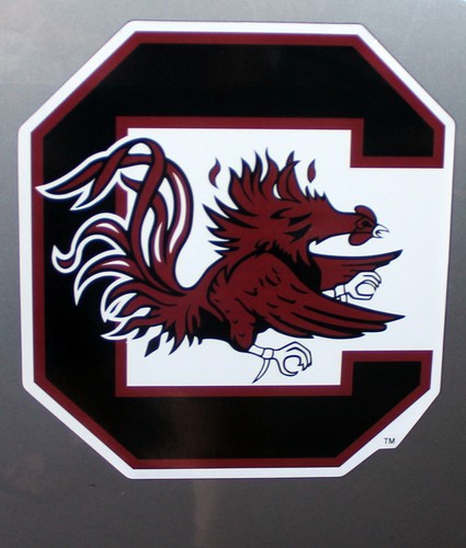 University of South Carolina Gamecocks Team Magnet Football Logo NCAA College - Picture 3 of 4