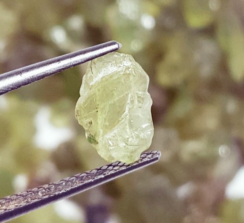 Lote de piedras preciosas sueltas de peridoto natural áspero de 156,65+ quilates con regalo gratis - Imagen 5 de 7
