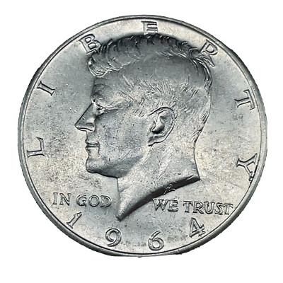 1964-D/D Kennedy Half Dollar RPM-001 FS-501, Scarce Variety