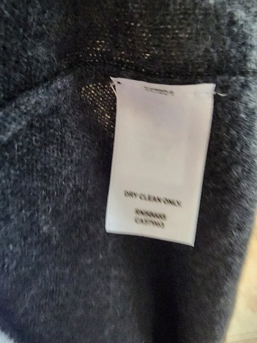 Men's John W Nordstrom Cashmere Gray Quarter Zip Sweater XL - Picture 4 of 4