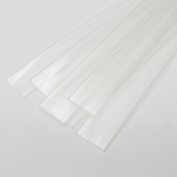 5/8" ID Clear Heat Shrink Tube 21 ratio wrap (2x24" = 4 ft) inch/feet