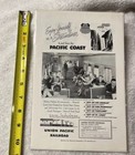 Lot Of 2 Vintage Union Pacific Railroad Ads — photo 5