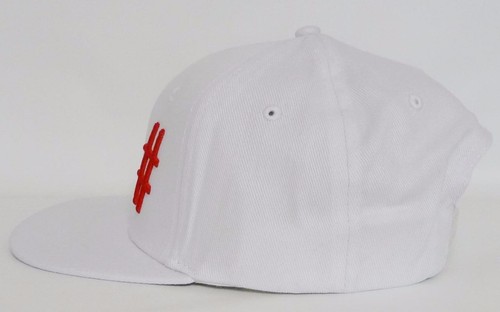 Been Trill # Hashtag # Mall Ratz Mens Snapback White 100% Cotton Hat Cap New NWT - Picture 2 of 7