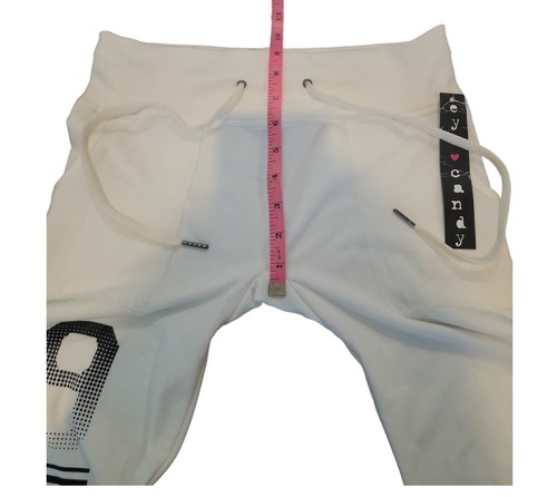 Eye Candy Hose Damen Gr. L/XL elfenbein bedruckt Fleece Leggings Stretch Komfort - Bild 10 von 12