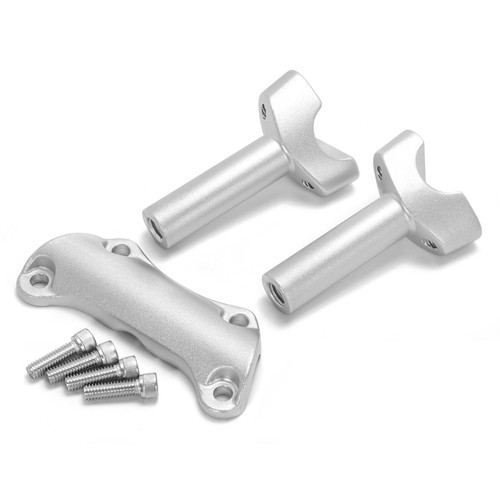 4 "Handlebar Risers 1"Bar Top Clamp Bolts For Harley Sportster XL 883 1200 Dyna - Picture 3 of 10
