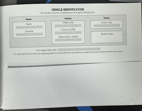 GENUINE ALFA ROMEO SERVICE HISTORY & WARRANTY RECORD BOOKLET *NEW* ALL MODELS - Picture 6 of 6