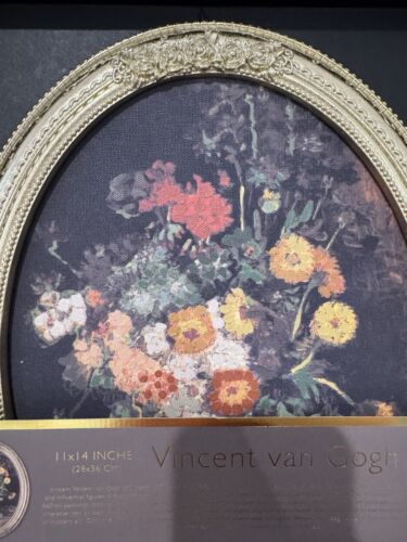 TikTok Viral Vincent Van Gogh Floral Framed Print - Picture 3 of 6