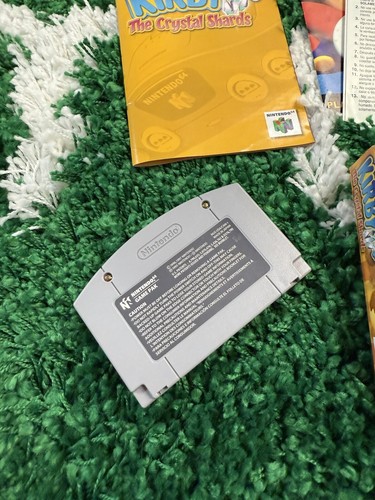 Kirby 64: The Crystal Shards (Nintendo 64, 2000) Box Manual Complete CIB N64 - Picture 13 of 15