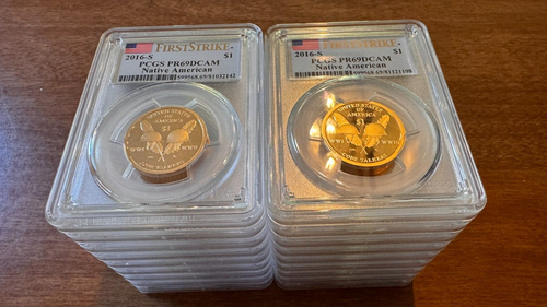 2016 S PCGS PR69 Sacagawea Native American Dollar 1 $ Münze - Bild 2 von 2