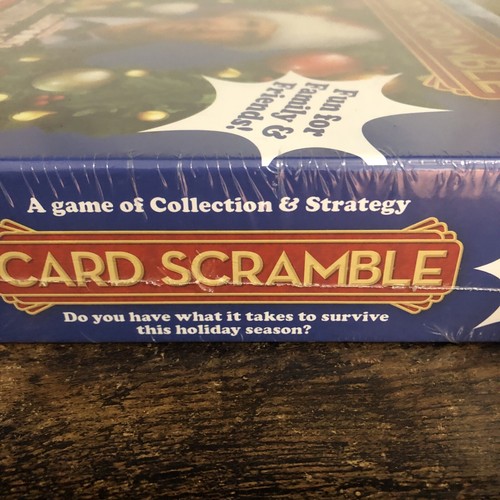 Card Scramble Board Game National Lampoon's Christmas Vacation New Sealed - Picture 6 of 6