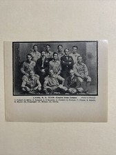 Lyons Empire State League New York Henry Collett 1907 Baseball Team Picture