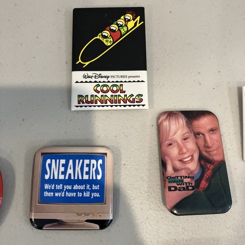 Vintage 90’s Lot Of 21 Movie Promotional Pinback Promo Button Pins - Picture 2 of 21