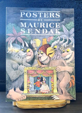 Posters By Maurice Sendak First Printing 1986 Coffee Table PAPERBACK