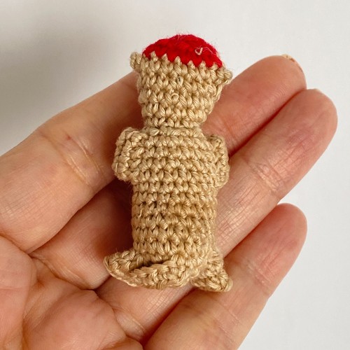 Mini Amigurumi Knit Crochet Vintage Animal Characters Your Choice of One - Picture 26 of 41