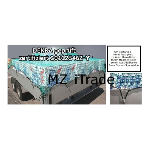 Rete per rimorchio rete per container Dekra testata 350 x 700 3,5 x 7,0 3,5 x 7 Mw45 - 6 mm - Foto 4 di 4