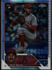 2023 Topps Chrome Update #USC155 Zack Weiss Prism F568