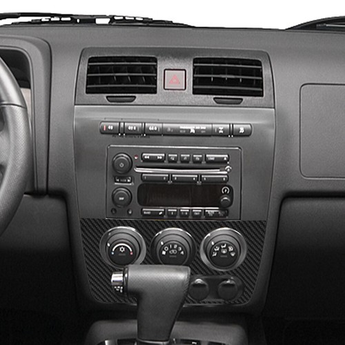 Cubierta de cuadro envolvente de control de clima de fibra de carbono para Hummer H3 2006-2010 - Imagen 9 de 19