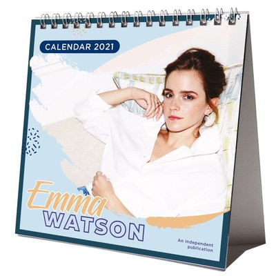 Emma Watson 21 Desktop Calendar New With Christmas Card Sexy Ebay