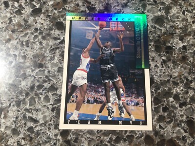 Shaquille O'Neal 1993 Upper Deck Team MVPs Basketball Card