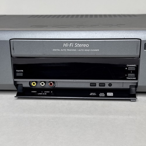 Sony SLV-776HF Video Cassette VCR Hi-Fi Auto Tracking VHS Recorder with Remote - Picture 5 of 17